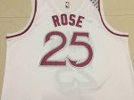 NBA 25 Rose Timberwolves Earned Maillot brodé